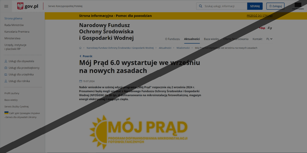 Mój Prąd 6.0 — co wiemy o nowym naborze